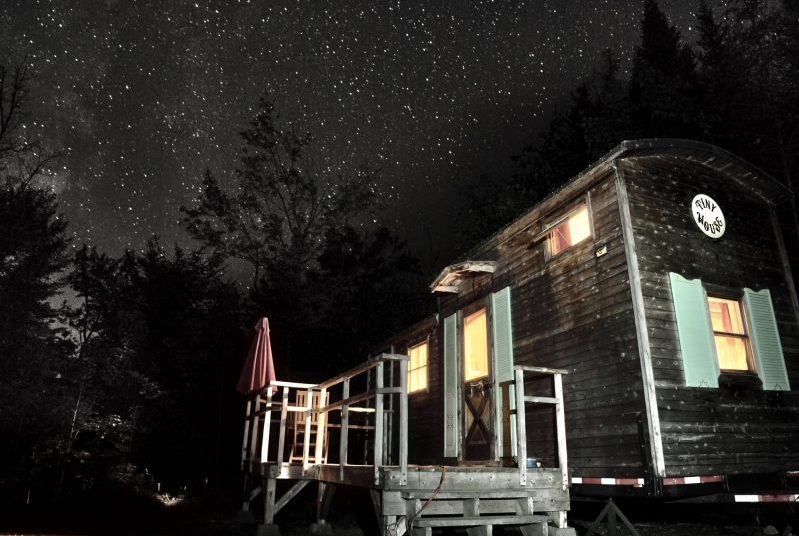 this ready to camp will allow you to spend a night under the stars