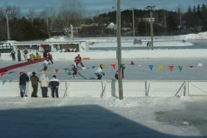 Patinoire de Nominingue et son Anneau de Glace